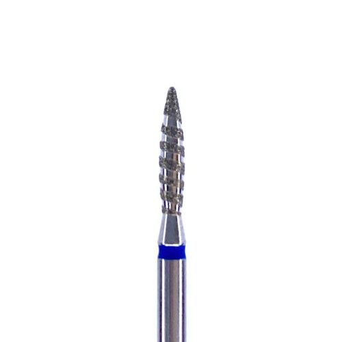 Cuticle bit TORNADO Flame BLUE 2.5 mm - Image 1