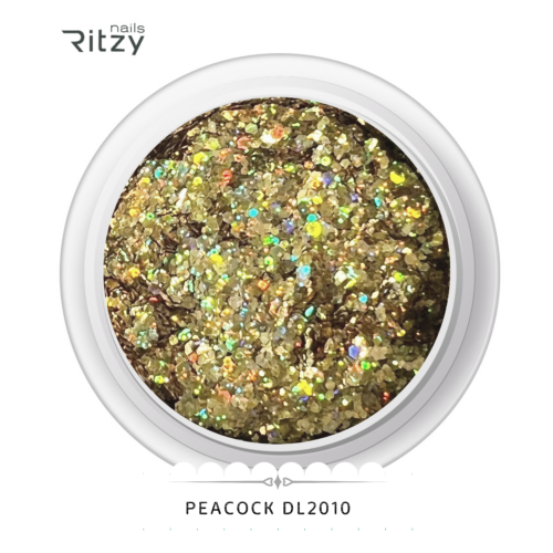 PEACOCK GLITTER DL2010 - Image 1
