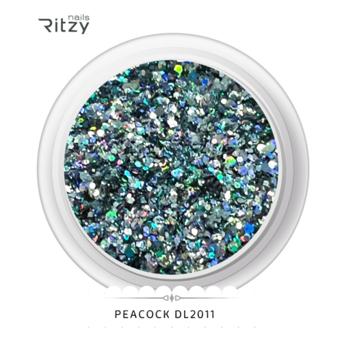 PEACOCK GLITTER DL2011 - Image 1