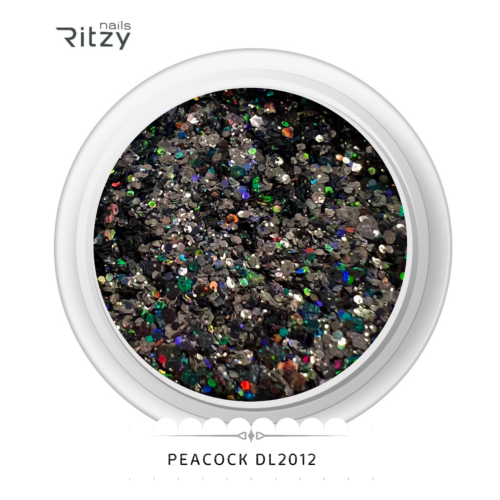 PEACOCK GLITTER DL2012 - Image 1