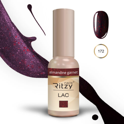 Ritzy Lac ALMANDINE GARNET 172 - Image 1