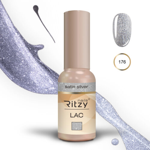 Ritzy Lac SATIN SILVER 176 - Image 1