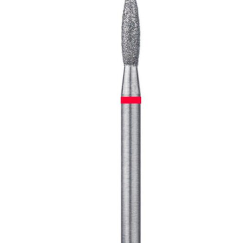 CUTICLE BIT FLAME RED 2.1 mm WITH SMOOTH TOP - Image 1