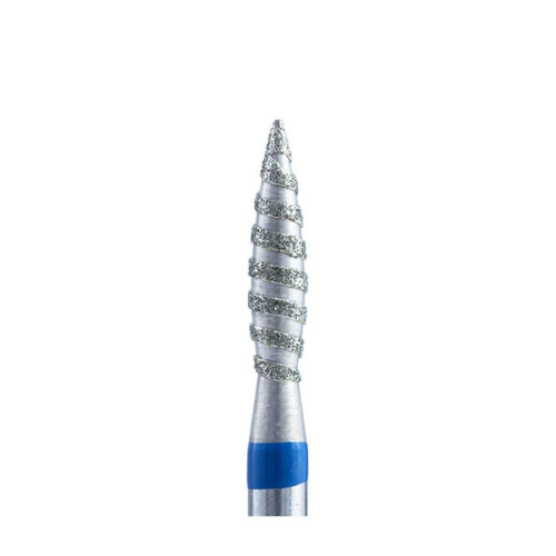 Cuticle bit TORNADO Flame BLUE 2.1mm - Image 1