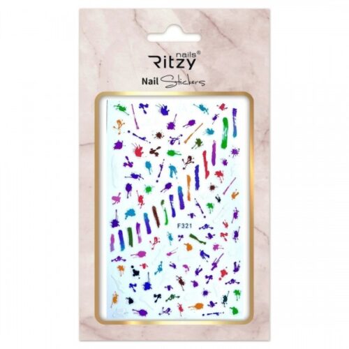 Nail Art Sticker F321 - Image 1