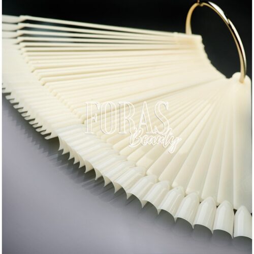 Display Tips NATURAL SQUARE 50pcs (with a ring) - Image 1