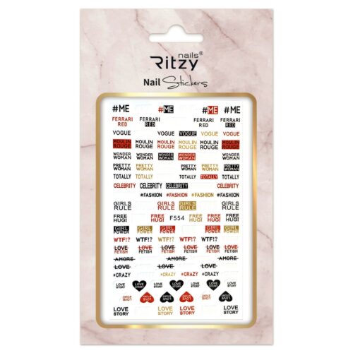Nail Art Sticker 554 - Image 1