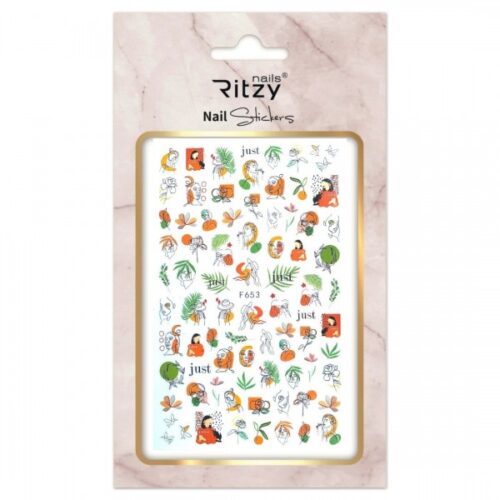 Nail Art Sticker 653 - Image 1