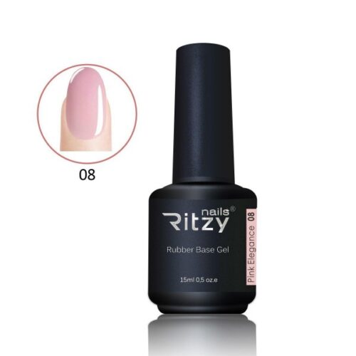 RUBBER BASE PINK ELEGANCE 08 - Image 1