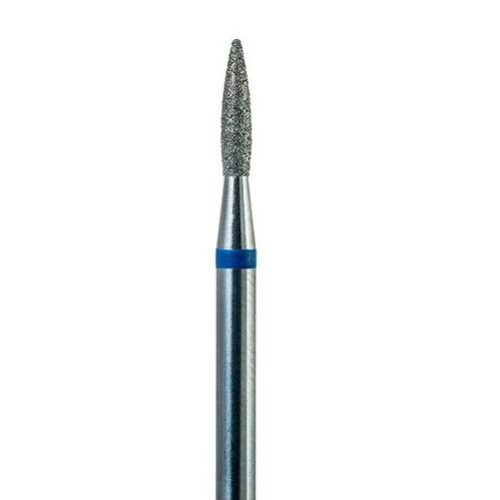 Cuticle bit FLAME Blue 2.5mm (long) - Image 1