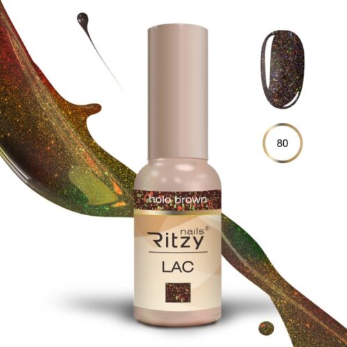 Ritzy Lac HOLO BROWN 80 - Image 1