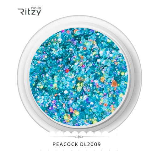 PEACOCK GLITTER DL2009 - Image 1