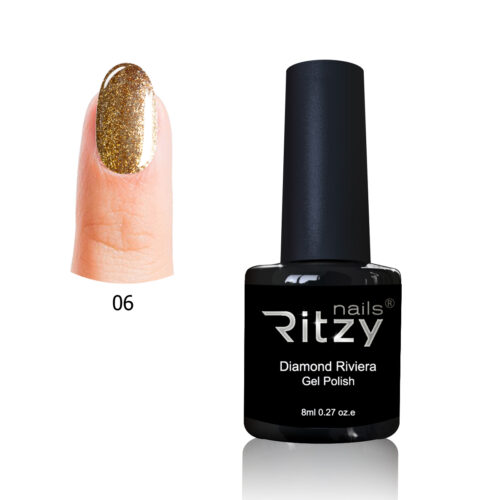 DIAMOND RIVIERA GEL POLISH AMBER 06 - Image 1