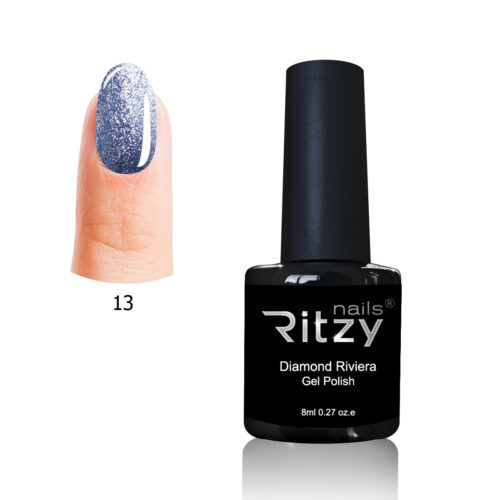 Diamond Riviera Gel Polish Aquamarine 13 - Image 1