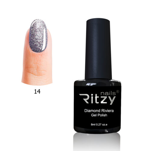Diamond Riviera Gel Polish Diamond Grey 14 - Image 1