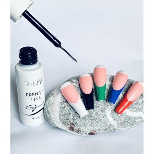 FRENCH LINE GEL BLACK 7ml - Image 2
