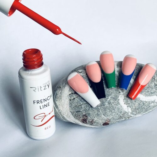 FRENCH LINE GEL RED 7ml - Image 2