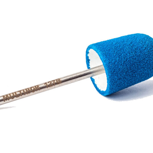 REUSABLE COMPOSITE PEDICURE CAP BLUE FINE 127B - Image 1