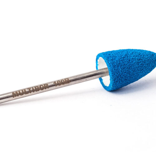 REUSABLE COMPOSITE PEDICURE CAP BLUE FINE B100B - Image 1
