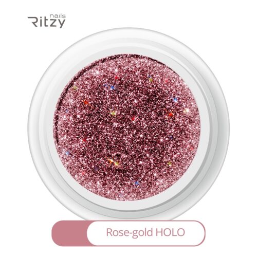 ROSE_GOLD HOLO SUPERFINE GLITTER - Image 1