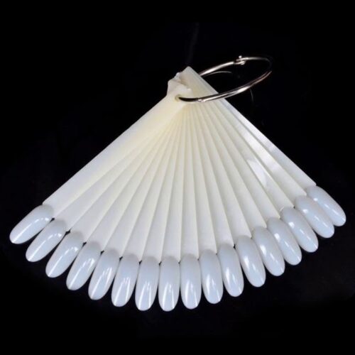 Display Tips NATURAL OVAL 50pcs (with a ring) - Image 1
