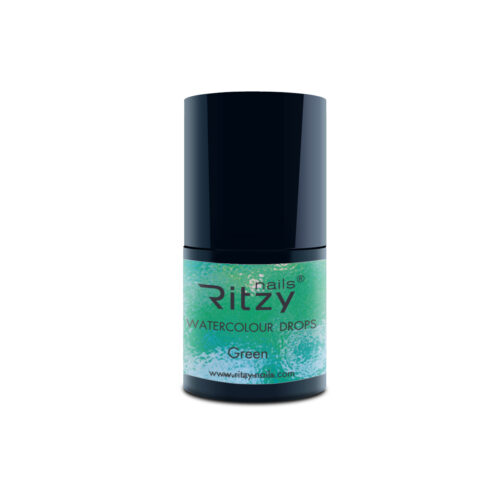 Watercolour Drops Green 10ml - Image 1