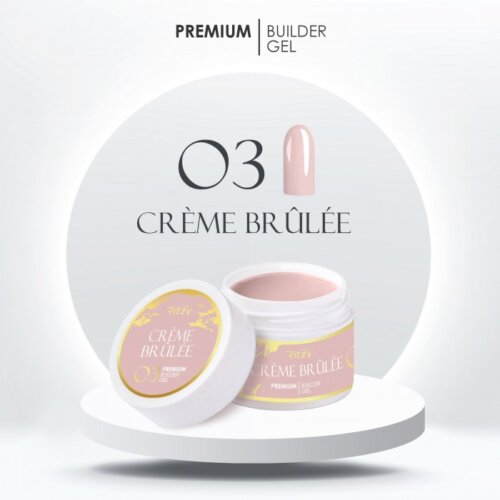 PREMIUM BUILDER GEL CREME BRULEE 03 45ml - Image 1