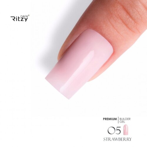 PREMIUM BUILDER GEL STRAWBERRY 05 45ml - Image 2