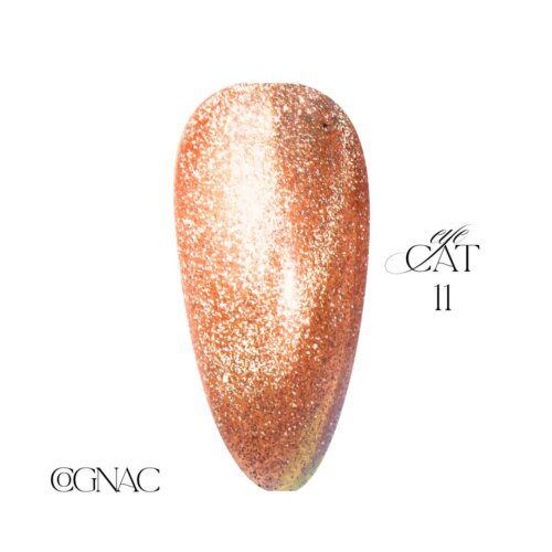 LUXURY CAT EYE GEL POLISH  COGNAC 11 - Image 2