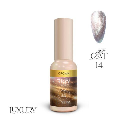 LUXURY CAT EYE GEL POLISH CROWN 14 - Image 1