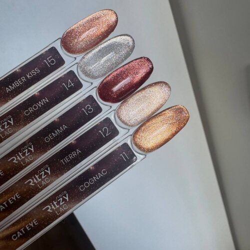 LUXURY CAT EYE GEL POLISH AMBER KISS 15 - Image 3