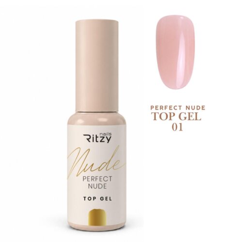 PERFECT NUDE TOP GEL 01 9ml - Image 1
